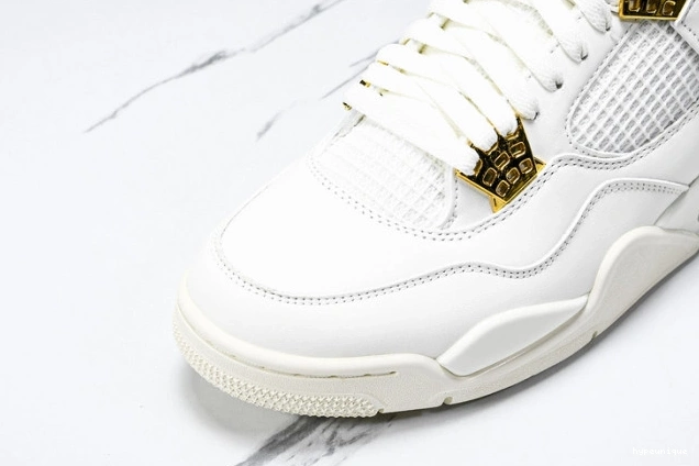 HYPE Metallic 4 Gold AQ9129-170 Jordan Retro 0720
